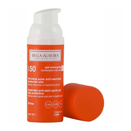 Comprar Bella Aurora Protección Solar Gel Piel Grasa SPF 50 50 ml