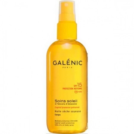 Comprar Galénic Soins Soleil Spray Aceite Seco SPF15 150 ml