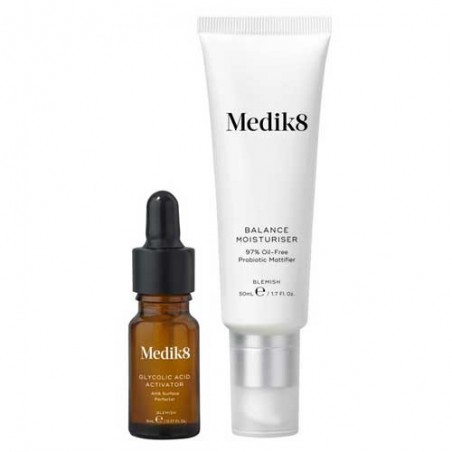 Comprar Medik8 Balance Moisturiser 50ml & Ácido Glicólico Activador