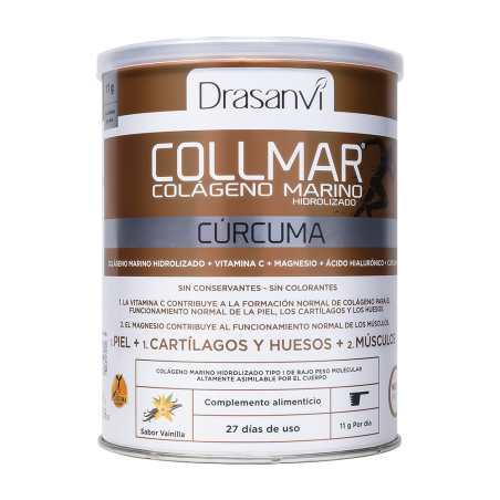 Comprar collmar magnesio cúrcuma sabor vainilla 300 g