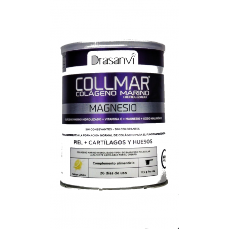 Comprar collmar colágeno marino magnesio sabor limón 300 g