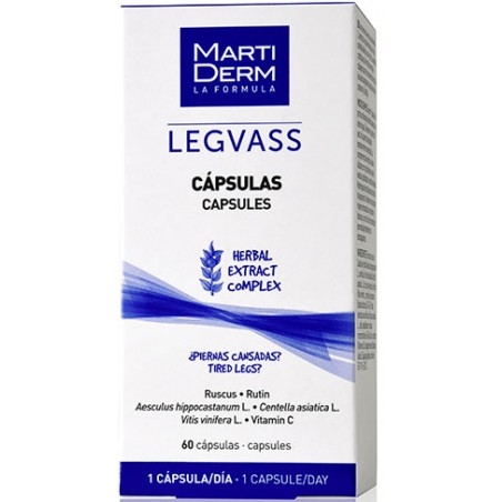 Comprar martiderm legvass circulación 60 caps