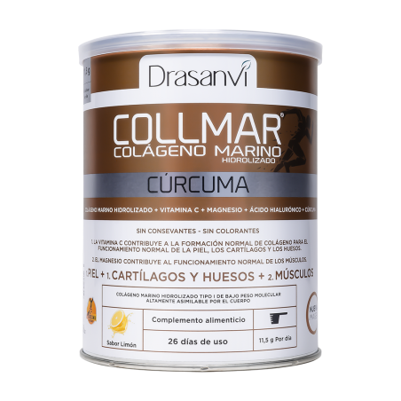 Comprar collmar magnesio cúrcuma sabor limón 300 g