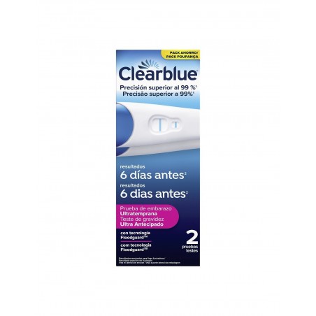 Comprar clearblue duplo test de embarazo ultratemprana 2 und