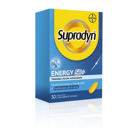 Comprar supradyn energy 50+  30 comp