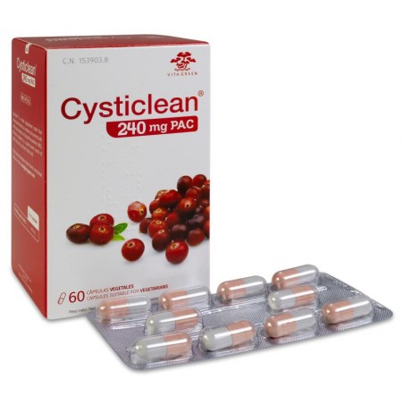 Comprar cysticlean 240 mg pac 60 cápsulas