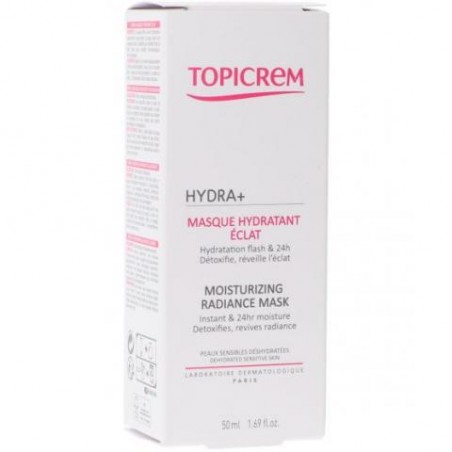 Comprar topicrem hydra+ mascarilla hidratante iluminadora 50 ml