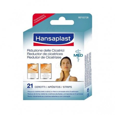 Comprar hansaplast med reductor de cicatrices 7 cm x 4 cm 21 tiras